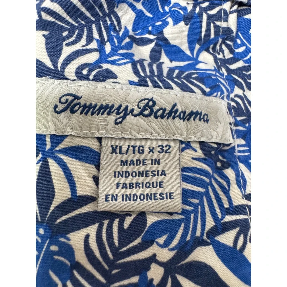 Tommy Bahama Mens XL x 32 Linen Blend Drawstring Pants Beige Sand Beach Vacation